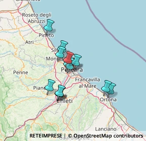 Mappa 65121 Pescara PE, Italia (11.23)