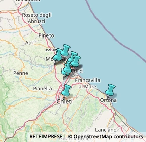 Mappa 65121 Pescara PE, Italia (7.10273)