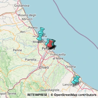 Mappa 65121 Pescara PE, Italia (7.7375)