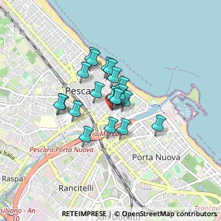 Mappa 65121 Pescara PE, Italia (0.5915)
