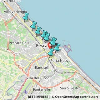 Mappa 65121 Pescara PE, Italia (1.16667)