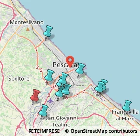 Mappa 65121 Pescara PE, Italia (4.42583)