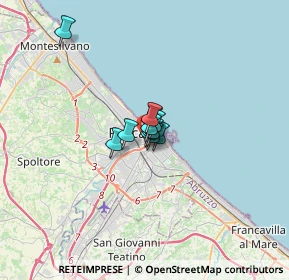 Mappa 65121 Pescara PE, Italia (1.29182)