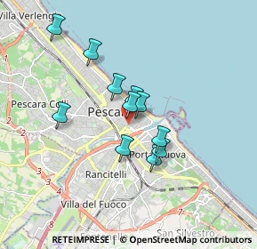 Mappa 65121 Pescara PE, Italia (1.41091)