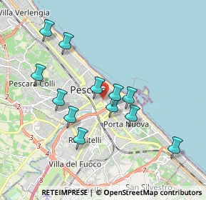 Mappa 65121 Pescara PE, Italia (1.83417)