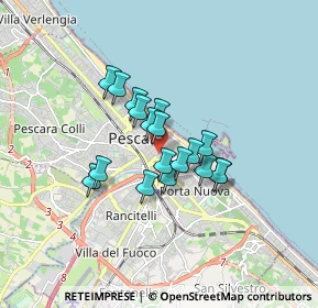 Mappa 65121 Pescara PE, Italia (1.20667)