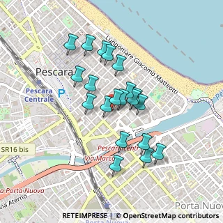 Mappa 65121 Pescara PE, Italia (0.3805)