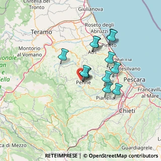 Mappa Contrada Arci, 65017 Penne PE, Italia (11.74692)