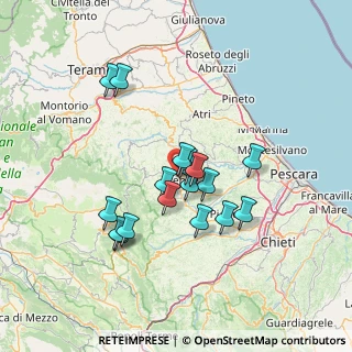 Mappa Contrada Arci, 65017 Penne PE, Italia (12.01222)