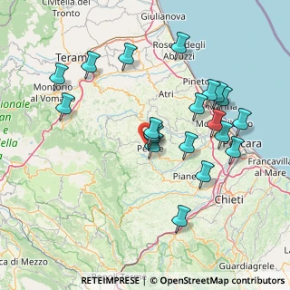 Mappa Contrada Arci, 65017 Penne PE, Italia (15.973)