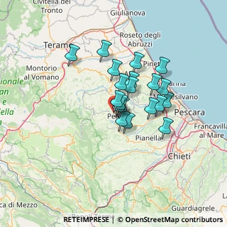 Mappa Contrada Arci, 65017 Penne PE, Italia (10.159)