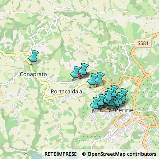 Mappa Contrada Arci, 65017 Penne PE, Italia (0.95)