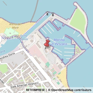 Mappa Base Nautica Marina Di Pescara, 65126 Pescara PE, Italia, 65126 Pescara, Pescara (Abruzzo)