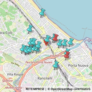 Mappa Pescara, 65100 Pescara PE, Italia (0.8625)