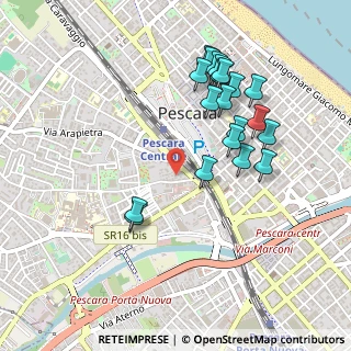 Mappa Pescara, 65100 Pescara PE, Italia (0.509)