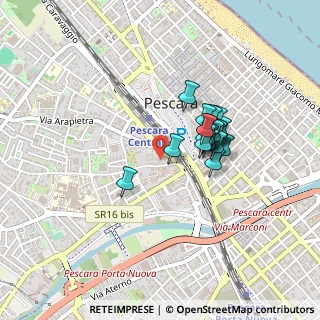 Mappa Pescara, 65100 Pescara PE, Italia (0.3325)