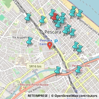 Mappa Pescara, 65100 Pescara PE, Italia (0.6475)