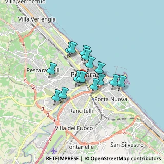 Mappa Via Enzo Ferrari, 65124 Pescara PE, Italia (1.23133)