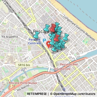 Mappa Via Lombardia, 65121 Pescara PE, Italia (0.269)