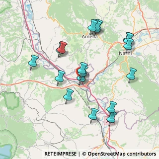 Mappa Comune di Orte Via dell'Acqua Acetosa, 01028 Orte VT, Italia (8.2065)