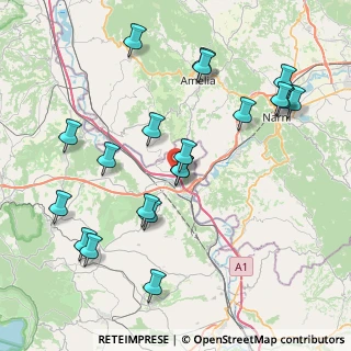 Mappa Comune di Orte Via dell'Acqua Acetosa, 01028 Orte VT, Italia (9.128)