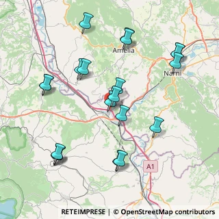 Mappa Comune di Orte Via dell'Acqua Acetosa, 01028 Orte VT, Italia (9.0845)