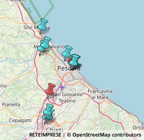 Mappa Chieti, 65121 Pescara PE, Italia (7.08545)