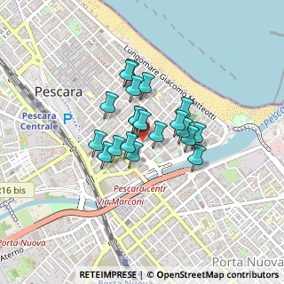 Mappa Via Perugia, 65100 Pescara PE, Italia (0.2945)