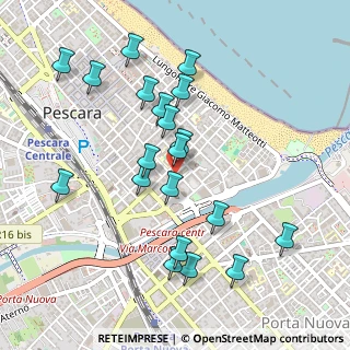Mappa Via Perugia, 65100 Pescara PE, Italia (0.5145)