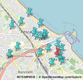 Mappa Chieti, 65121 Pescara PE, Italia (0.9985)