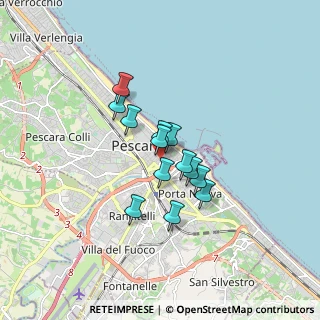 Mappa Via Venezia, 65121 Pescara PE, Italia (1.19692)