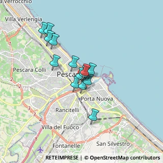 Mappa Via Perugia, 65100 Pescara PE, Italia (1.36429)