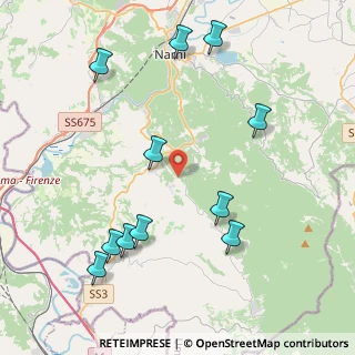 Mappa Strada di Fongalle, 05035 Terni TR, Italia (4.93636)