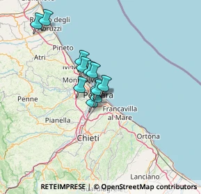 Mappa Via del Porto, 65127 Pescara PE, Italia (9.46917)
