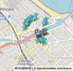 Mappa Via Raffaele Paolucci, 65126 Pescara PE, Italia (0.273)