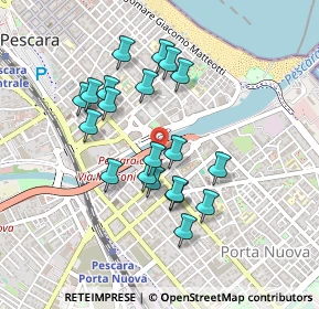 Mappa Via Raffaele Paolucci, 65126 Pescara PE, Italia (0.417)