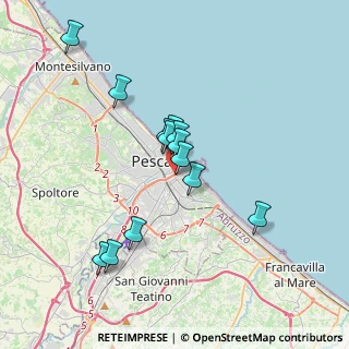 Mappa Via Nazario Sauro, 65100 Pescara PE, Italia (3.25846)