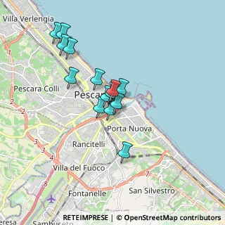 Mappa Via Nazario Sauro, 65100 Pescara PE, Italia (1.50286)