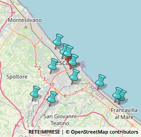 Mappa Via Raffaele Paolucci, 65126 Pescara PE, Italia (3.45818)