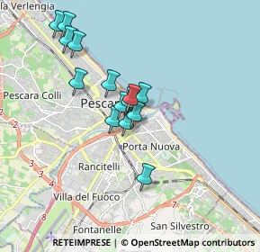 Mappa Via del Porto, 65127 Pescara PE, Italia (1.50286)