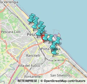 Mappa Via Raffaele Paolucci, 65126 Pescara PE, Italia (1.18214)
