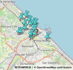 Mappa Via Raffaele Paolucci, 65126 Pescara PE, Italia (1.33313)