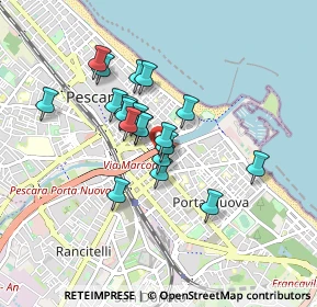 Mappa Via Raffaele Paolucci, 65126 Pescara PE, Italia (0.6815)