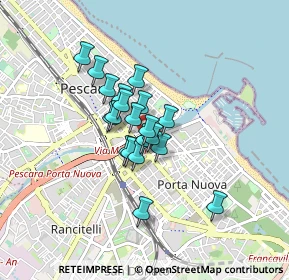 Mappa Via del Porto, 65127 Pescara PE, Italia (0.581)