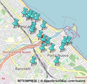Mappa Via Raffaele Paolucci, 65126 Pescara PE, Italia (0.8805)