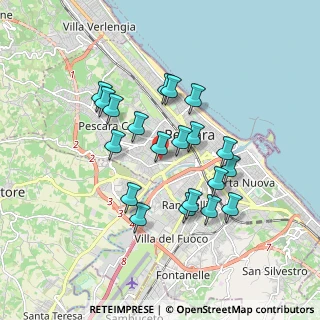 Mappa Ospedale Civile Santo Spirito, 65124 Pescara PE, Italia (1.6285)