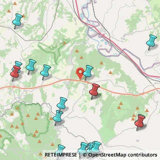 Mappa SP 151 Ortana, 01038 Soriano Nel Cimino VT (6.9475)