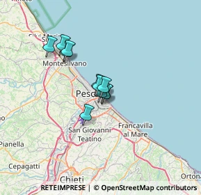 Mappa Via Bardet, 65126 Pescara PE, Italia (4.29273)