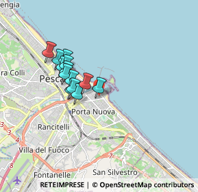 Mappa Piazza Luigi Rizzo, 65126 Pescara PE, Italia (1.44923)