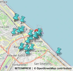 Mappa Piazza Luigi Rizzo, 65126 Pescara PE, Italia (1.81789)